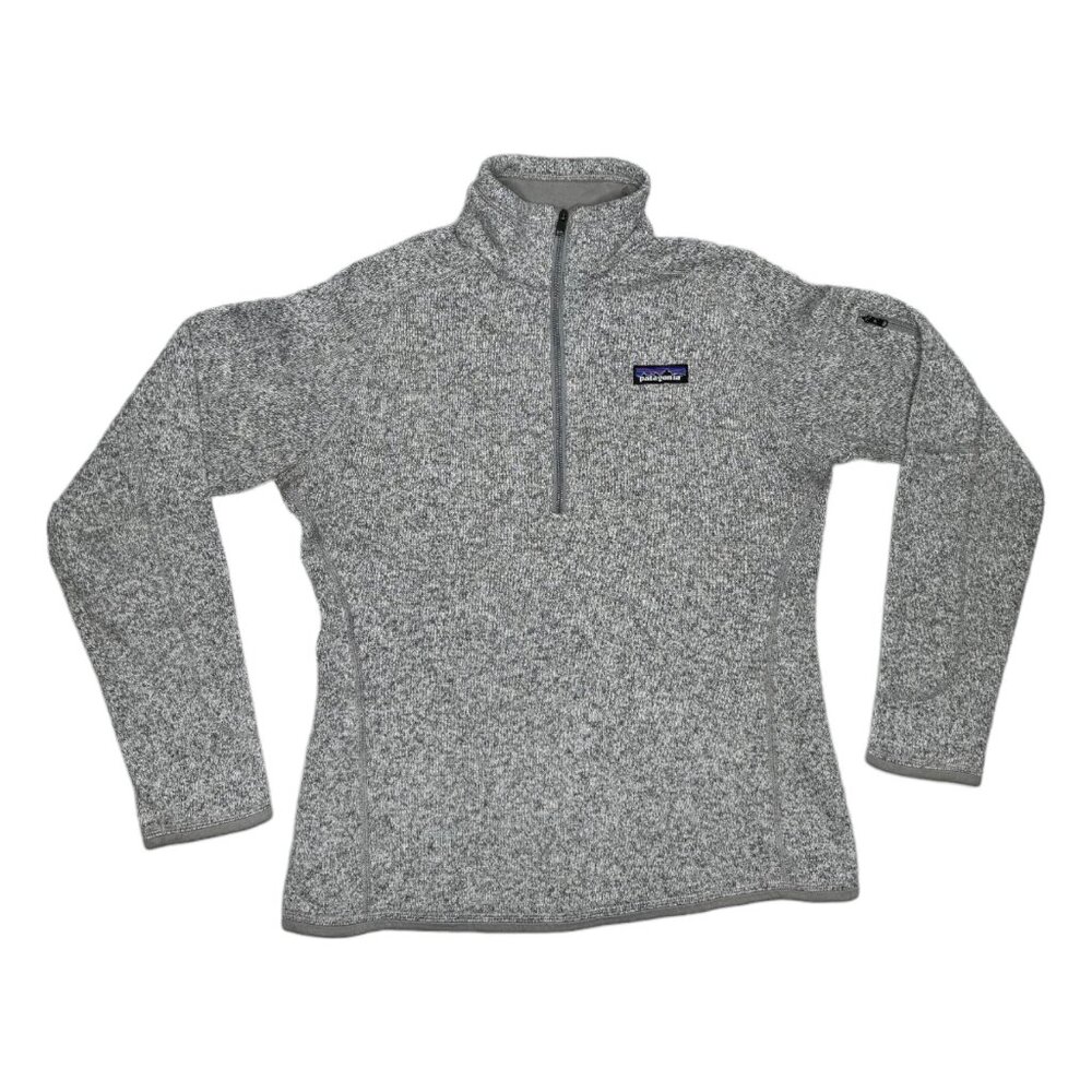 Patagonia Better Sweater 1/4-Zip Fleece, Women's (Grey)
